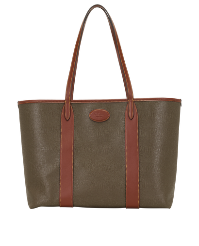 Bayswater Tote, &pound;550, Handbags, Brown, Canvas, Front view